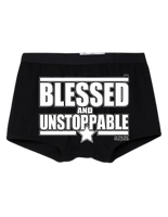 BLESSED AND UNSTOPPABLE MEN'S BOXERS