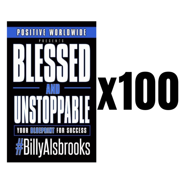 (PLATINUM PACKAGE) BLESSED AND UNSTOPPABLE: Your Blueprint For Success