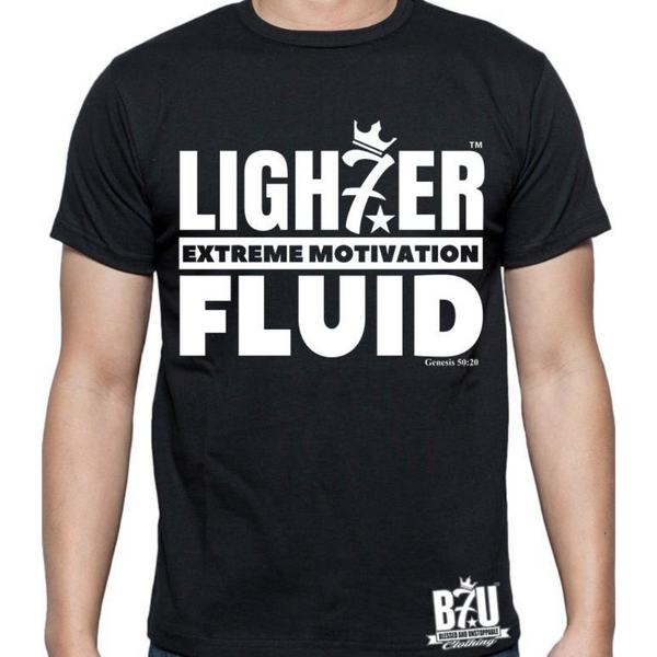 LIGH7ER FLUID (TM) B7U Official T-shirt