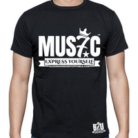 MUS7C (TM) B7U Official T-shirt