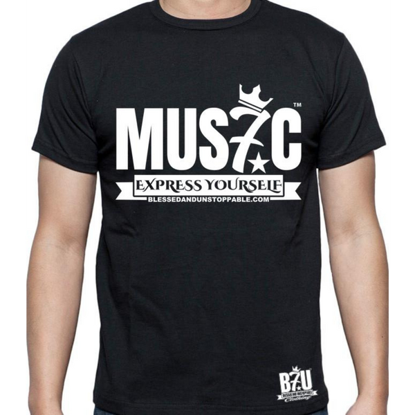 MUS7C (TM) B7U Official T-shirt